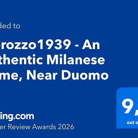 Morozzo1939 - An Authentic Milanese Home, Near Duomo Milano
